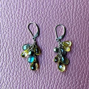 Artisan Beaded Dangle Earrings